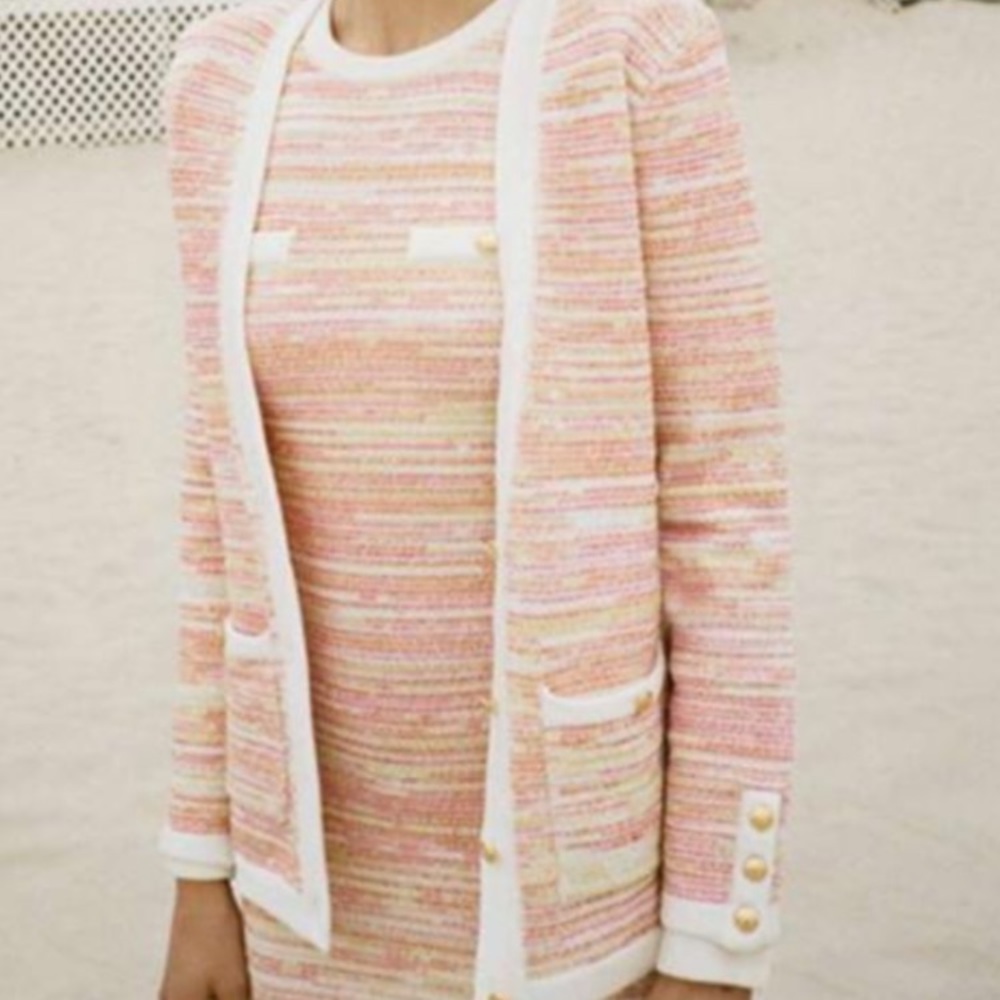 SOLD❗️NWT Ronny Kobo Blazer Sweater Intermix $408 - Picture 5 of 5